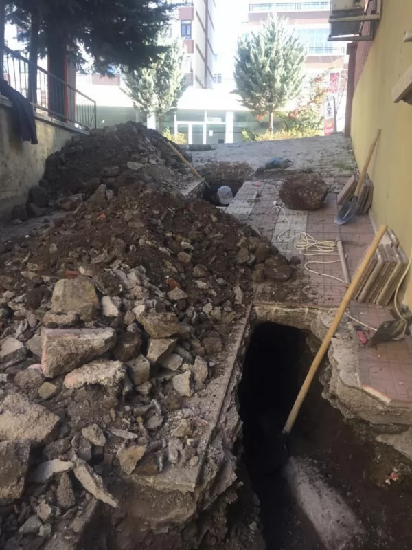 Sincan Kanalizasyon Kazı Yenileme